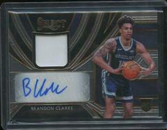 Brandon Clarke Basketball Cards 2019 Panini Select Rookie Jersey Autographs Prices