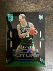 Larry Bird [Black] #7 Basketball Cards 2023 Donruss Elite Back to the Future Prices