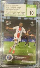 Kylian Mbappe #41 Soccer Cards 2020 Topps Now UEFA Champions League Prices