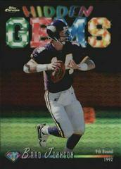 Brad Johnson [Refractor] #HG10 Football Cards 1998 Topps Chrome Hidden Gems Prices
