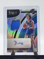 Josh Giddey Basketball Cards 2021 Panini Select Rookie Jersey Autographs Prices