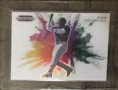 Jasson Dominguez #CB4 Baseball Cards 2021 Panini Prizm Draft Picks Color Blast Prices