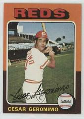 Cesar Geronimo Baseball Cards 1975 Topps Prices