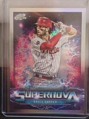 Bryce Harper #SN-11 Baseball Cards 2022 Topps Cosmic Chrome Supernova Prices