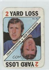 Fran Tarkenton #35 Football Cards 1971 Topps Game Cards Prices