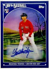 Masataka Yoshida [Autograph Prussian Blue] #62 Baseball Cards 2023 Topps X Bob Ross The Joy Of Prices