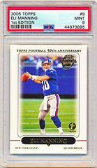Eli Manning [1st Edition] #9 Football Cards 2005 Topps Prices