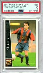 Andres Iniesta Lujan Soccer Cards 2002 Mundi Cromo Liga Prices