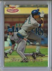 Alex Rodriguez [Class 3 Red Label] Baseball Cards 1999 Topps Gold Label Prices
