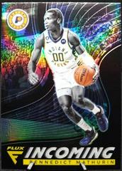 Bennedict Mathurin [Silver] #3 Basketball Cards 2022 Panini Flux Incoming Prices