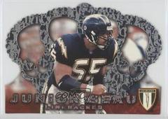 Junior Seau [Silver] Football Cards 1996 Pacific Crown Royale Prices
