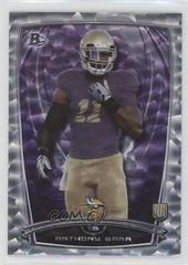 Anthony Barr [Silver Ice] #58 Football Cards 2014 Bowman Rookies Prices