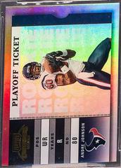 Andre Johnson [Playoff Ticket] #141 Football Cards 2003 Playoff Contenders Prices