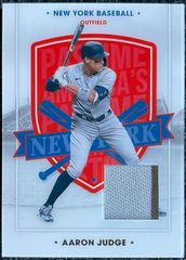 Aaron Judge [Swatch] Baseball Cards 2021 Panini Chronicles America's Pastime Prices