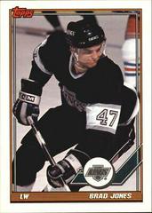 Brad Jones #478 Hockey Cards 1991 Topps Prices