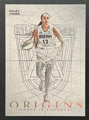 Haley Jones #15 Basketball Cards 2023 Panini Origins WNBA Works in Progress Prices
