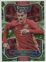 Alvaro Morata [Camo] Soccer Cards 2017 Panini Select Prices