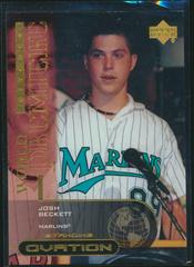 Josh Beckett #62 Baseball Cards 2000 Upper Deck Ovation Prices