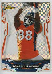 Demaryius Thomas [Xfractor] #2 Football Cards 2014 Topps Finest Prices