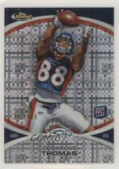 Demaryius Thomas [Xfractor] #31 Football Cards 2010 Topps Finest Prices