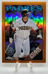 Juan Soto [Orange] #88CU-3 Baseball Cards 2023 Topps Chrome Update 1988 Prices