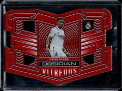 David Alaba [Red Flood] #15 Soccer Cards 2022 Panini Obsidian Vitreous Prices