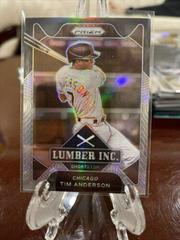 Tim Anderson #LI6 Baseball Cards 2021 Panini Prizm Lumber Inc Prices