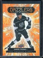 Samuel Fagemo [Orange] Hockey Cards 2022 Upper Deck Dazzlers Prices