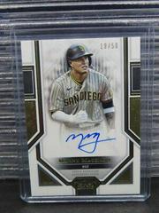Manny Machado #AS-M Baseball Cards 2023 Topps Tier One Advanced Stats Stars Autographs Prices