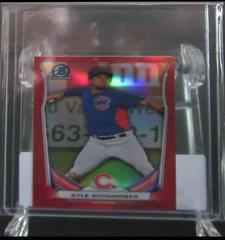 Kyle Schwarber [Red Refractor] #302 Baseball Cards 2014 Bowman Chrome Mini Prices