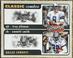 Emmitt Smith, Troy Aikman #CC-12 Football Cards 2022 Panini Classics Combos Prices