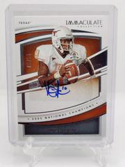 Vince Young #IC-VYO Football Cards 2022 Panini Immaculate Collegiate Champions Autographs Prices
