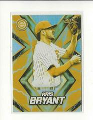 Kris Bryant [Gold Minted] Baseball Cards 2017 Topps Fire Prices