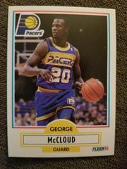 George McCloud #77 Basketball Cards 1990 Fleer Prices