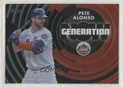 Pete Alonso [Black] #GN-21 Baseball Cards 2022 Topps Generation Now Prices