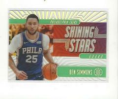Ben Simmons [Emerald] #2 Basketball Cards 2019 Panini Illusions Shining Stars Prices