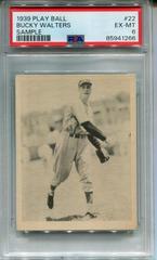 Bucky Walters [Sample] #22 Baseball Cards 1939 Play Ball Prices