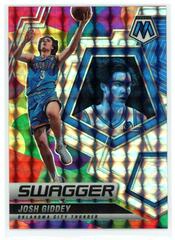 Josh Giddey #12 Basketball Cards 2021 Panini Mosaic Swagger Prices
