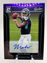 Malik Willis [Autograph Purple Stars] #ESR-2 Football Cards 2022 Panini Donruss Optic Elite Series Rookies Prices