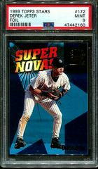 Derek Jeter [Foil] #172 Baseball Cards 1999 Topps Stars Prices