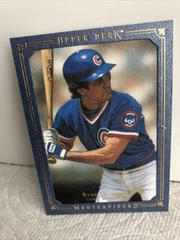 Ryne Sandberg Baseball Cards 2008 Upper Deck Masterpieces Prices