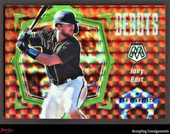 Joey Bart [Green Fluorescent] #PD3 Baseball Cards 2021 Panini Mosaic Debuts Prices