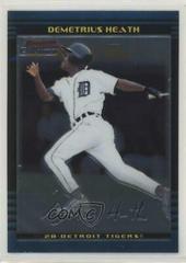Demetrius Heath #204 Baseball Cards 2002 Bowman Chrome Prices