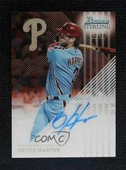 Bryce Harper [Rose Gold] Baseball Cards 2022 Bowman Sterling Tek Autographs Prices