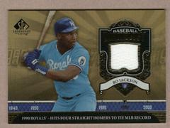 Bo Jackson Baseball Cards 2006 SP Legendary Cuts Baseball Chronology Material Prices