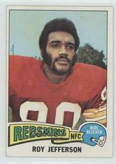 Roy Jefferson #444 Football Cards 1975 Topps Prices
