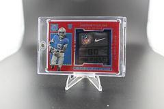 Jameson Williams [Ruby] #SS-8 Football Cards 2022 Panini Encased Substantial Rookie Swatches Prices