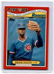 Jerome Walton Baseball Cards 1990 Topps Toys R Us Rookies Prices