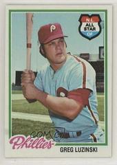 Greg Luzinski #420 Baseball Cards 1978 Topps Prices
