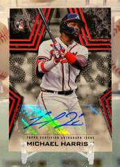 Michael Harris II [Black] #BSA-MH Baseball Cards 2023 Topps Series 1 Stars Autographs Prices